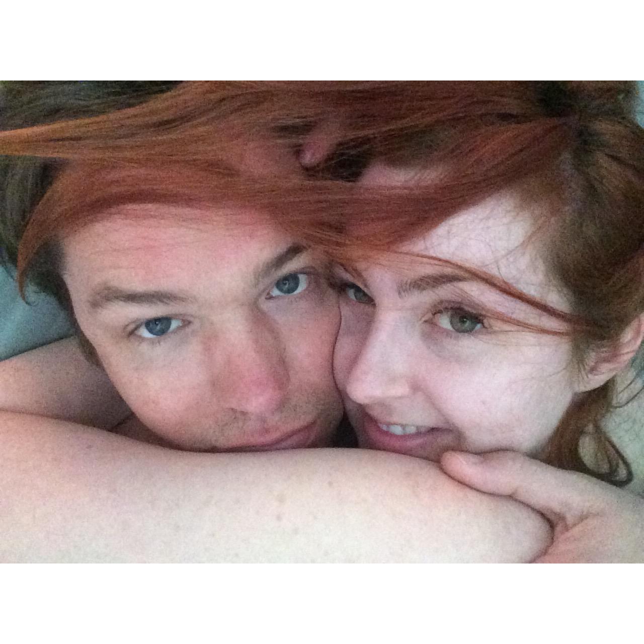 "Your cheek is my home."