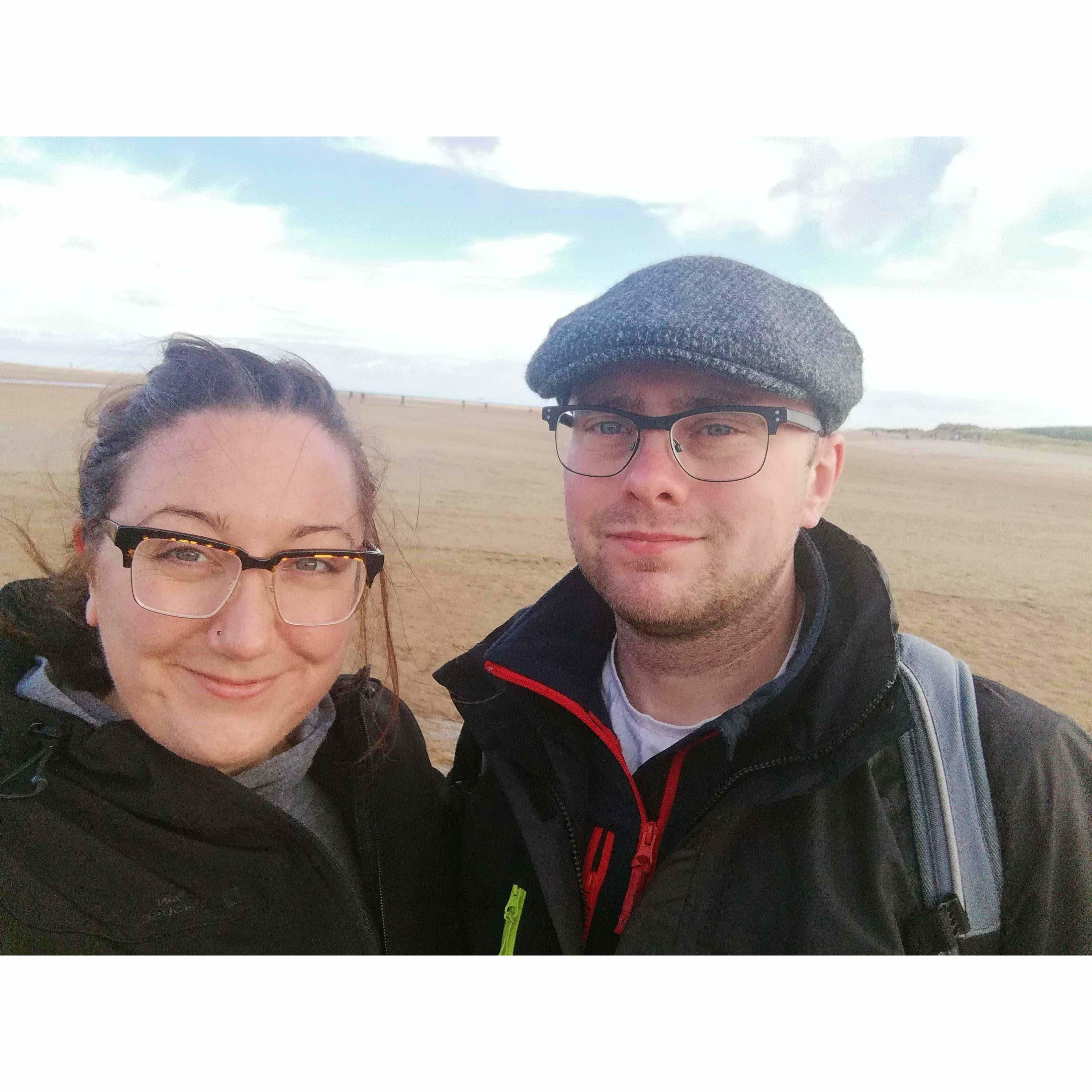 When he drove for 3hrs to take me to the beach!