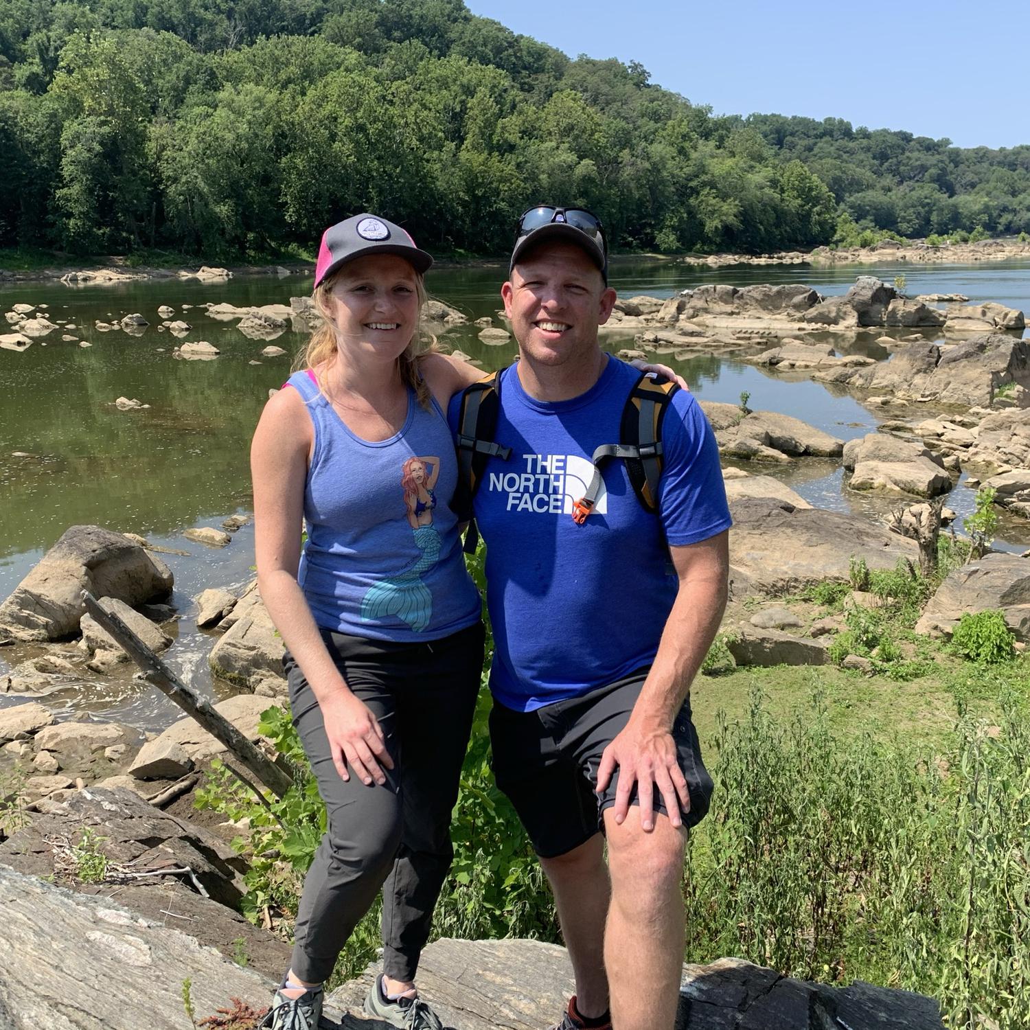 Great Falls, VA hike! July 2021.