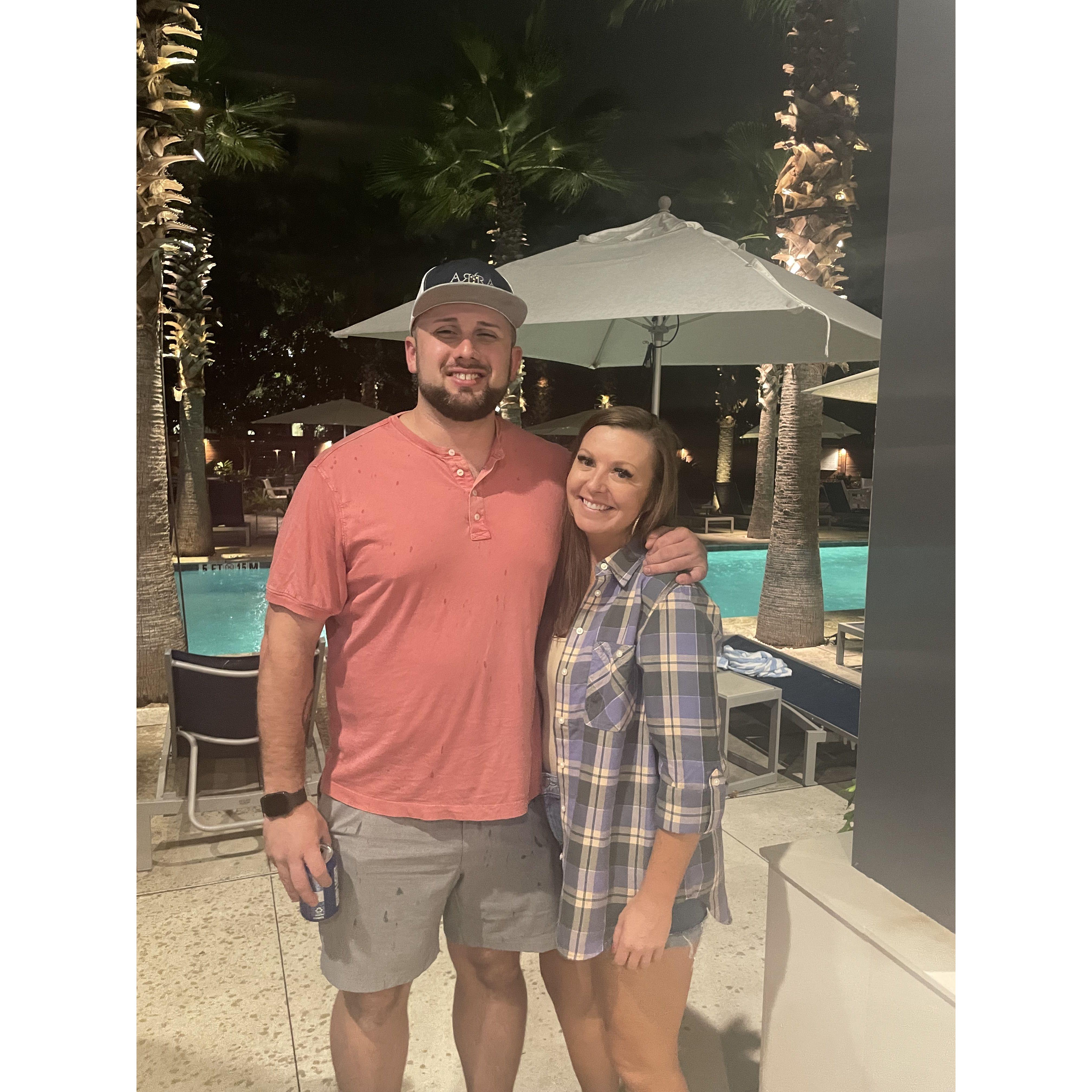 Alex came to support Amanda in Charleston, SC for her "Make That Money, Honey!" Event for SOWBO