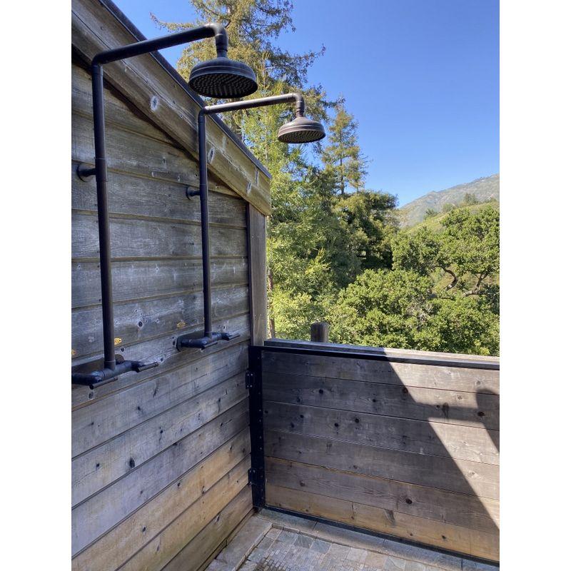 Big Sur, California | But once we got to the room, he, at least, enjoyed the amenities... (Next Picture)