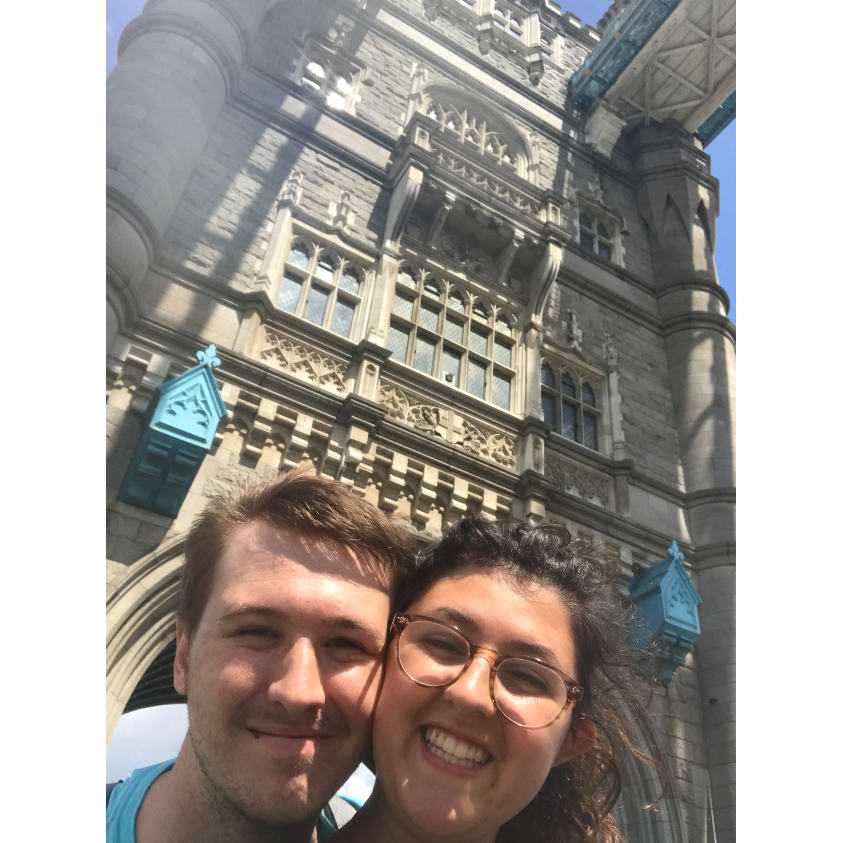 Trip to London 2019! on the London Bridge