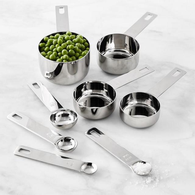 Williams Sonoma Stainless Steel Ultimate Measuring Cups & Spoons