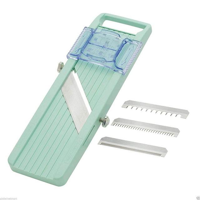 New Mandoline Slicer New Benriner Japanese Mandoline Slicer Green made in Japan By VV Brother's store