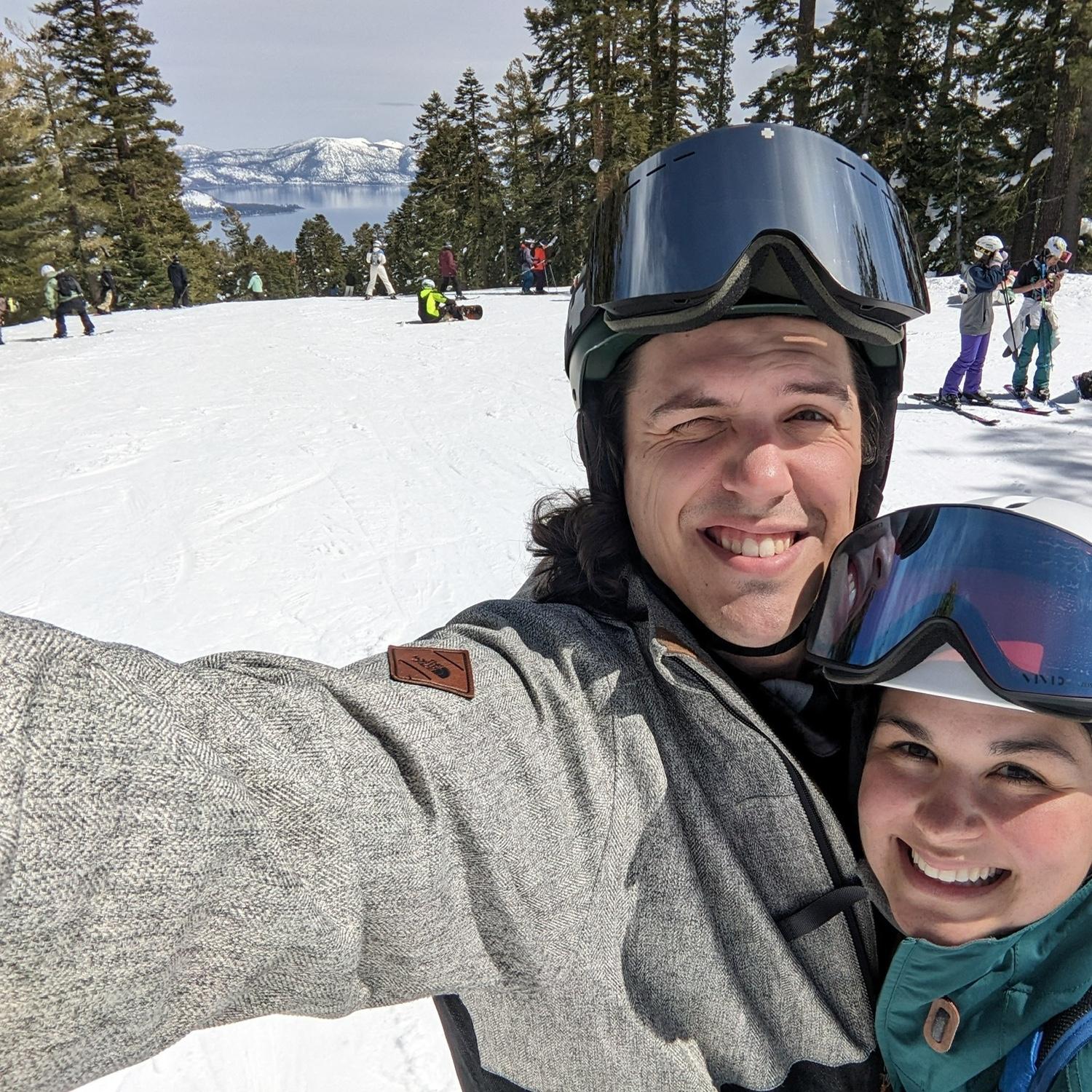Kendall taught me how to ski the first winter when they started dating. It’s become something we look forward to each year.