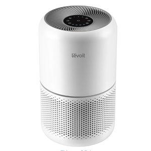 LEVOIT Air Purifier for Home Allergies Pet Hair in Bedroom, Covers Up to 1073 ft² by 56W High Torque Motor, AHAM VERIFIDE, 3-in-1 Filter with HEPA Sleep Mode, Remove Dust Smoke Odor, Core300-P, White