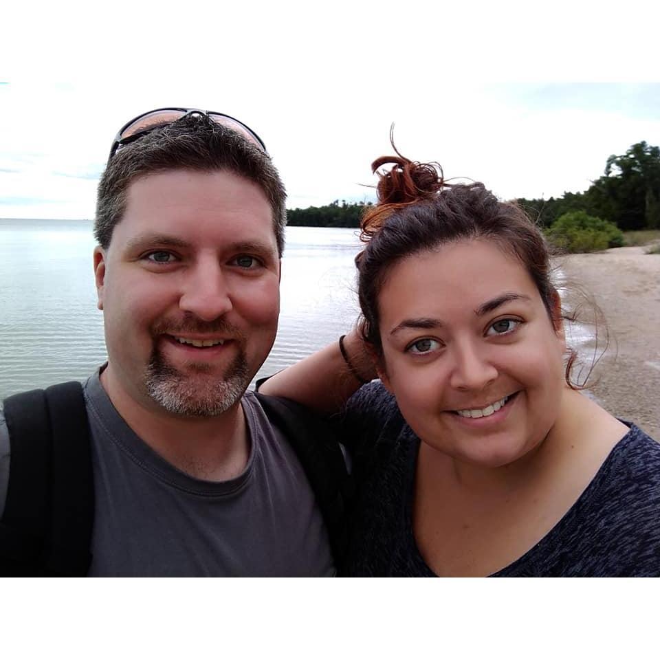 Searching for sea glass at Newport Beach State Park