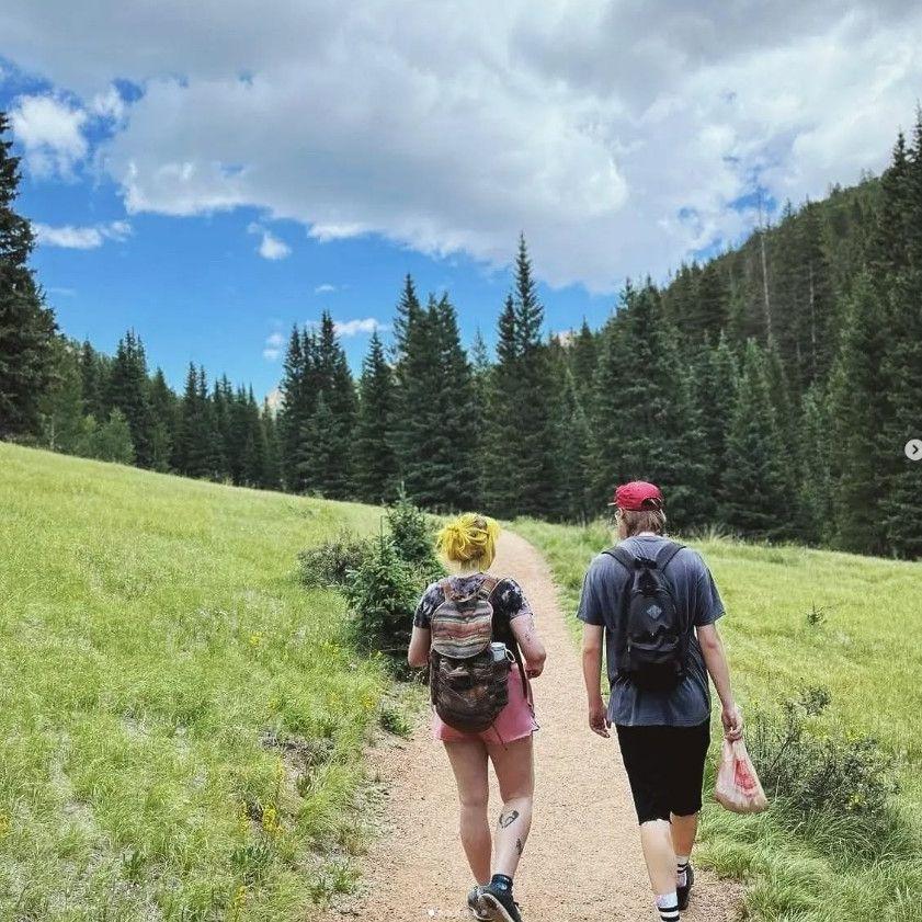 Hiking The Crags