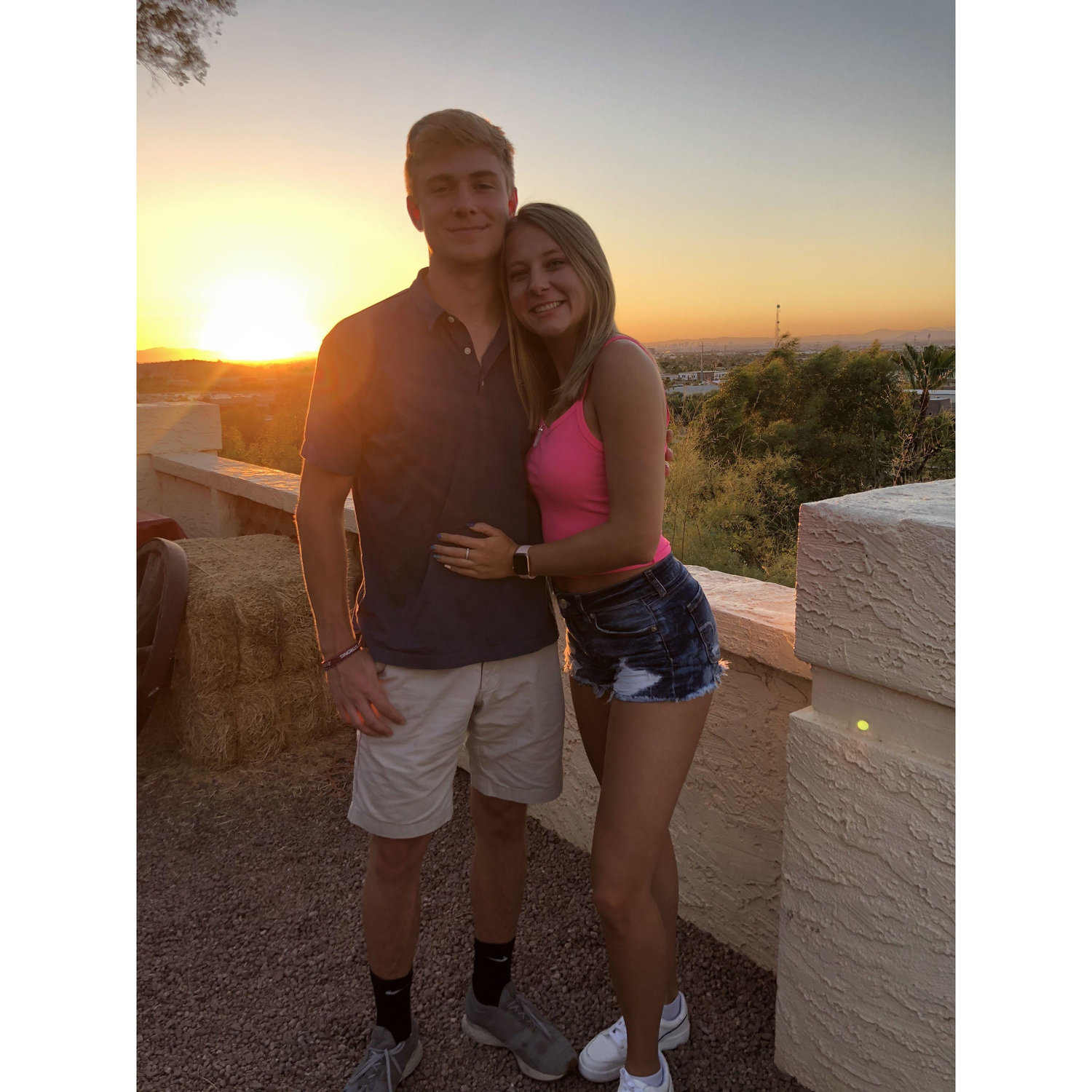 Aidan's first time in Arizona