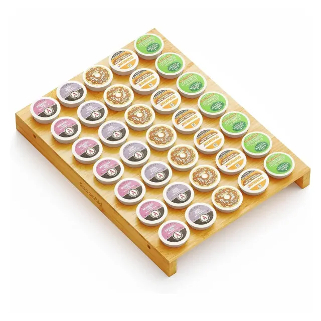 K Cup Coffee Drawer Organizer Insert for Kcup Coffee Station -SpaceAid