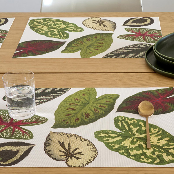 Martha Stewart x Chilewich Scattered Leaves Placemats - Thumbnail 2
