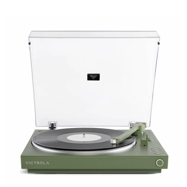 Automatic Turntable- Matte Green