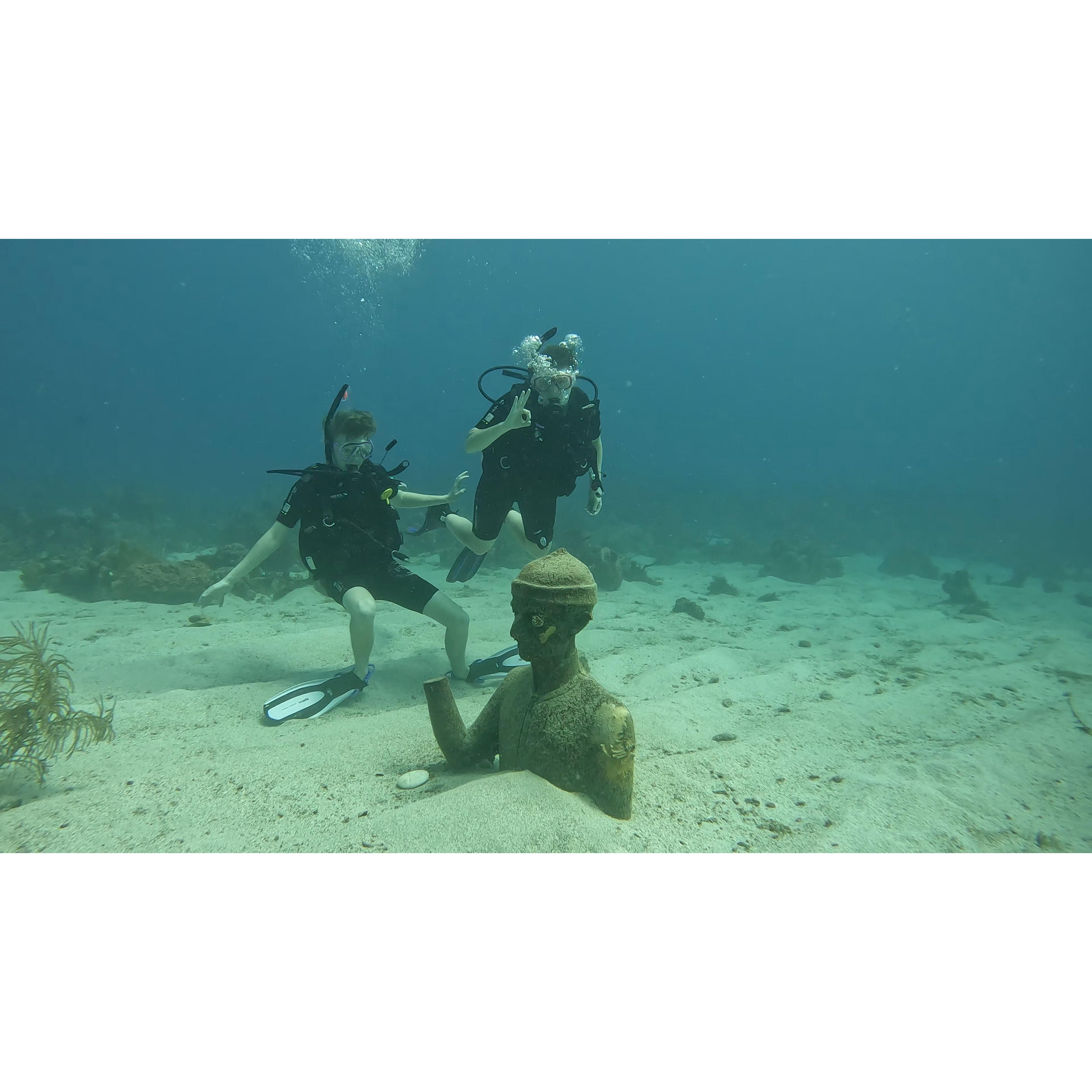 Love is better underwater