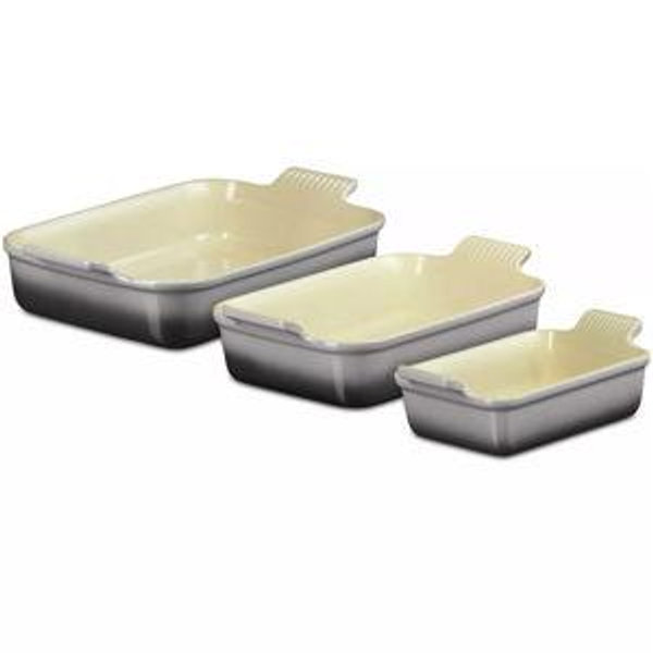 Le Creuset Set of 3 Heritage Bakers - Macy's