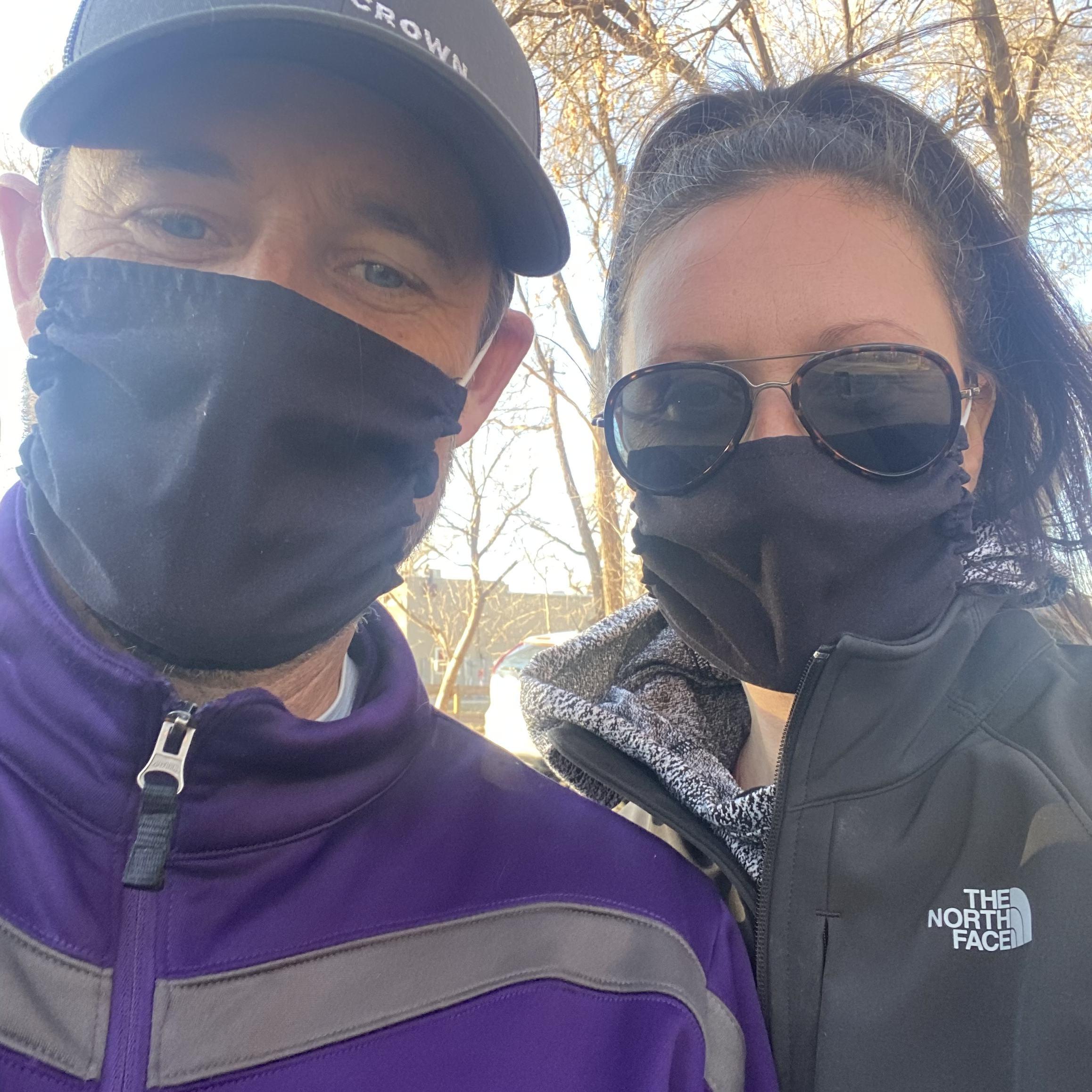Second date Nov 2020, all masked up