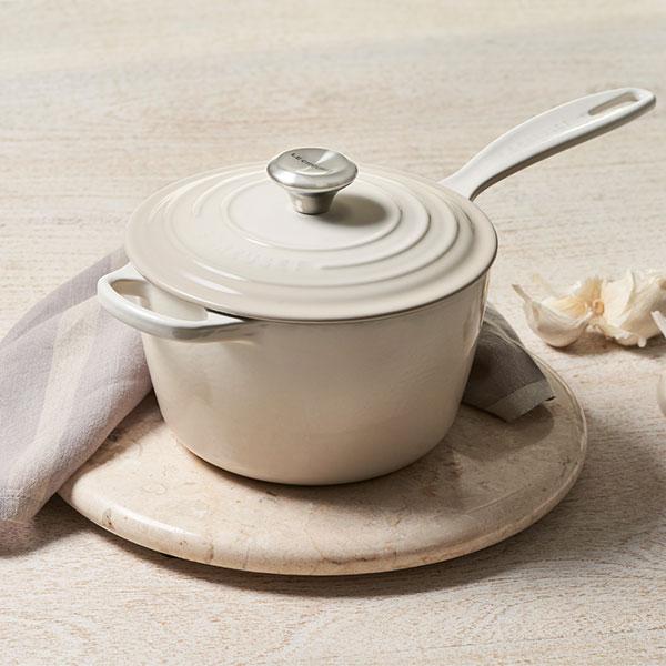 2 1/4 qt. Signature Saucepan / color: Meringue