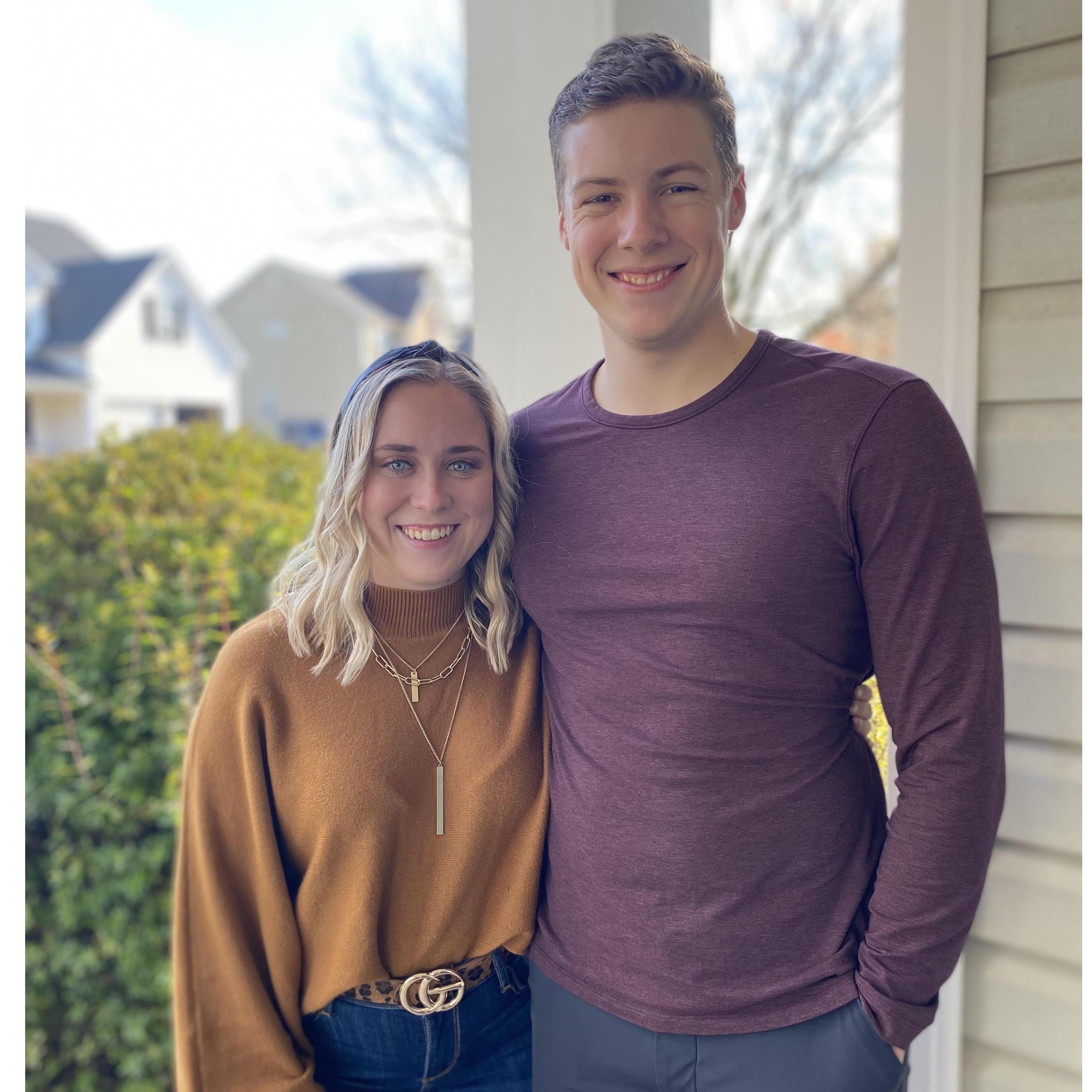 Thanksgiving 2020 (our first Thanksgiving spent together).