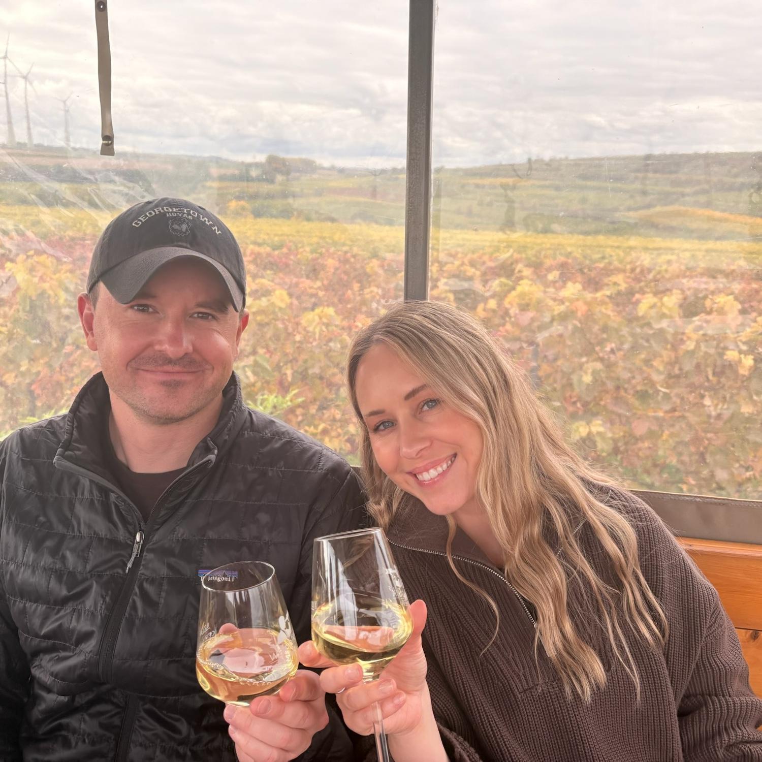 Visiting the German Dudenhoefer winery