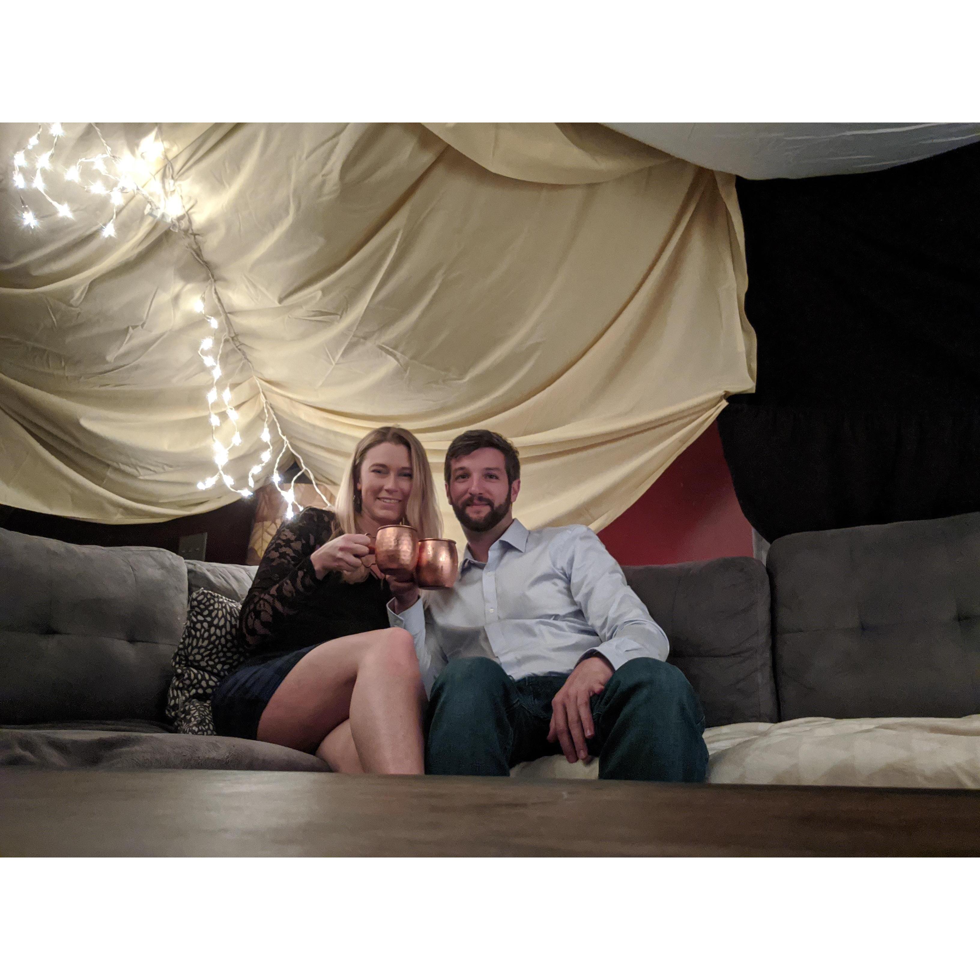 Quarantine Bar Hopping and Tent Fort