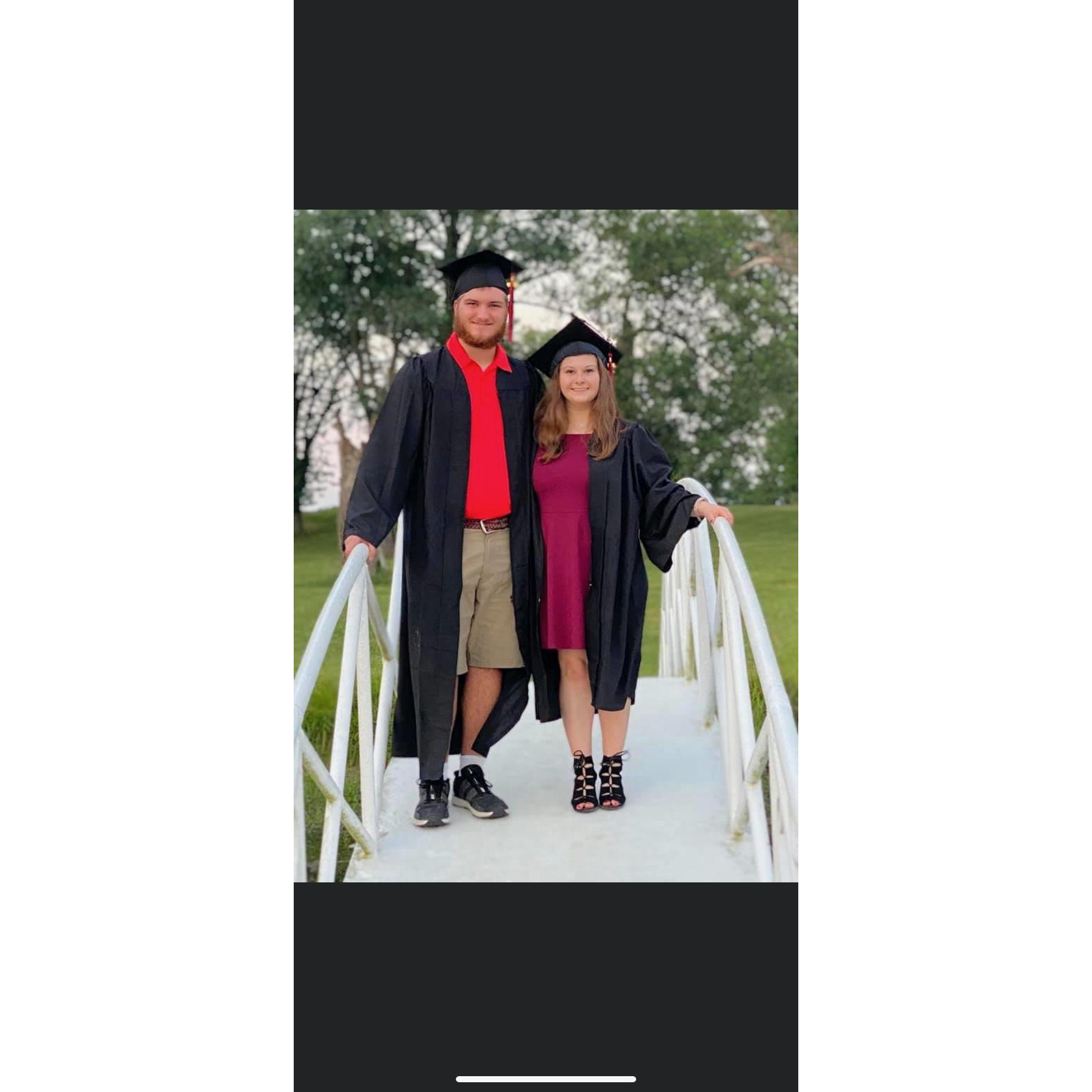 July 26, 2020-Covid Graduation. Went to the fairgrounds to get nice pictures.