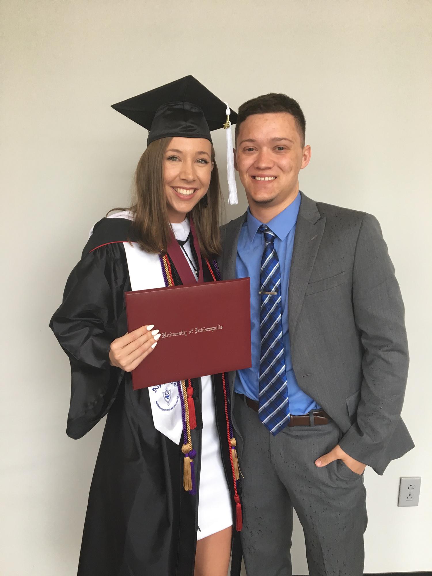 We'd like to thank Central Hall at the University of Indianapolis for introducing us - and finance classes for laying the foundation for our friendship!