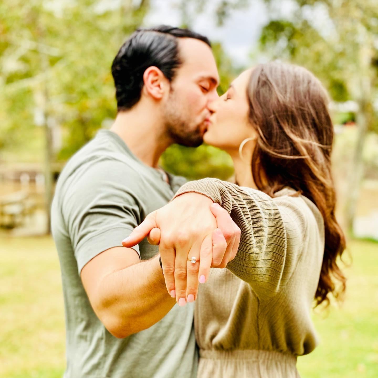The day after we got engaged :)