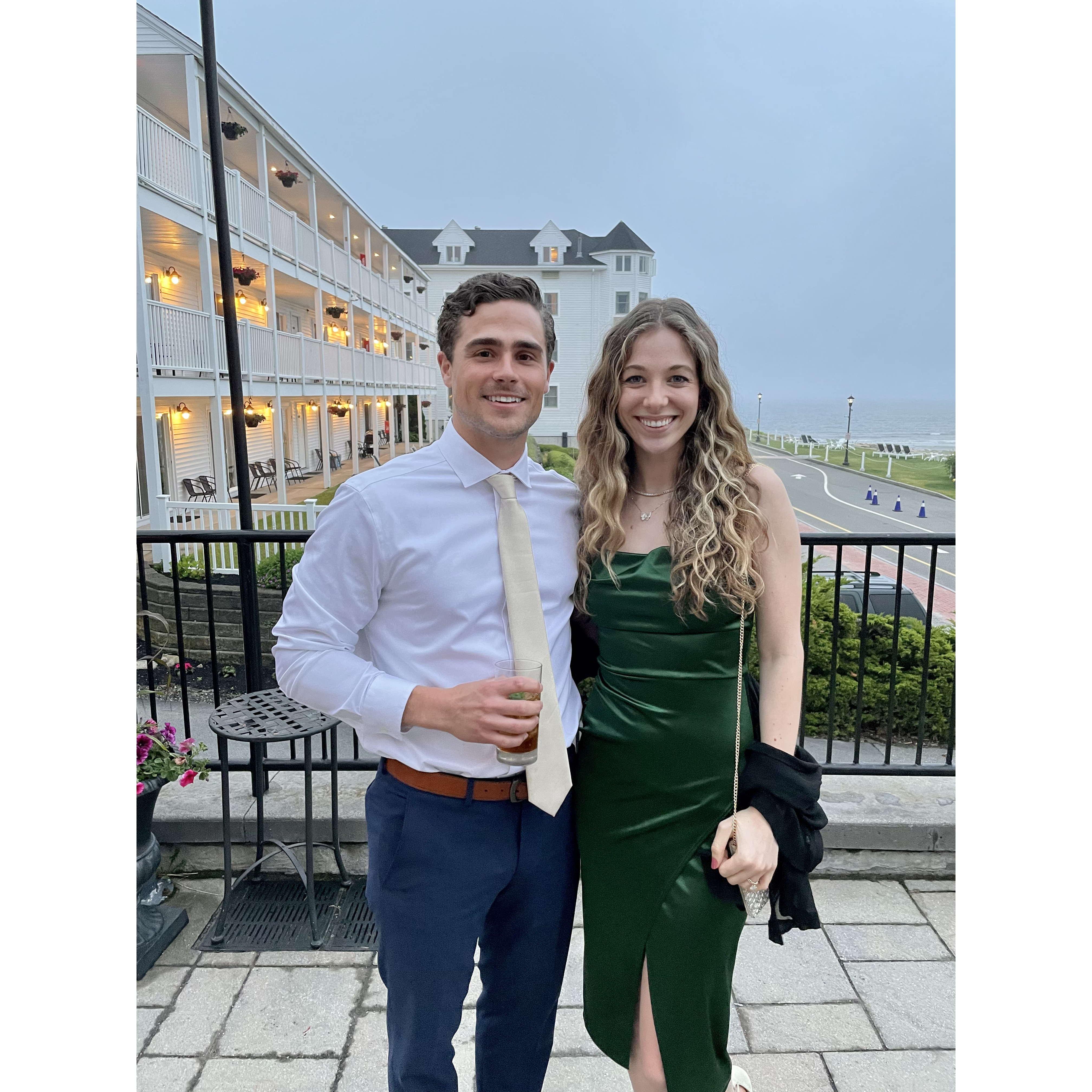 Cheers to our friends, Vince & Erin Kimball!