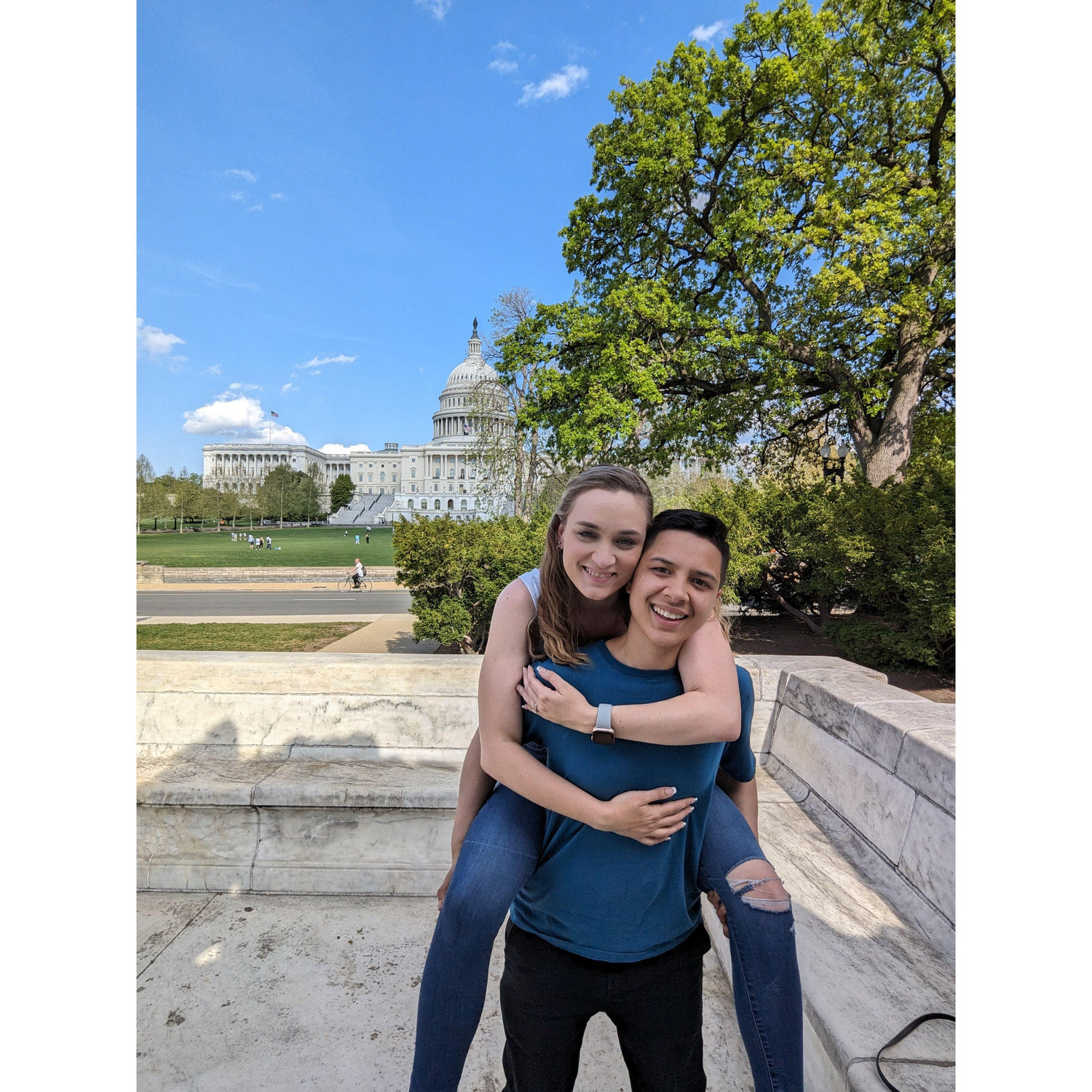 2024 Washington DC trip right after we got engaged