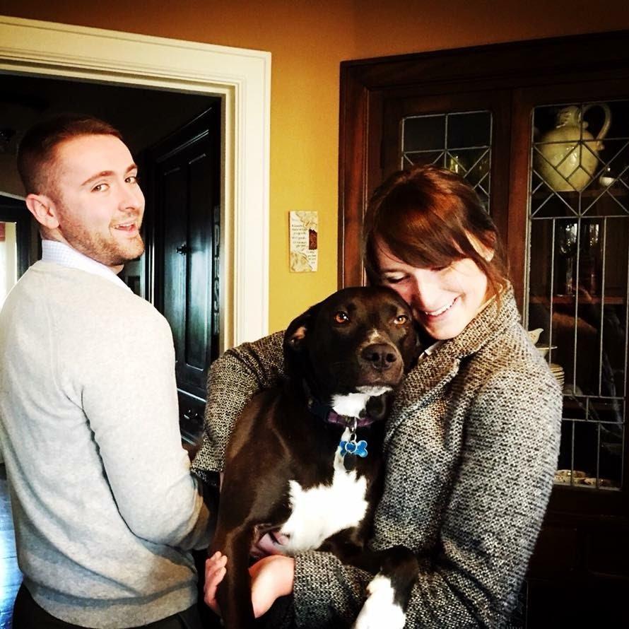 Easter Sunday with our fur baby