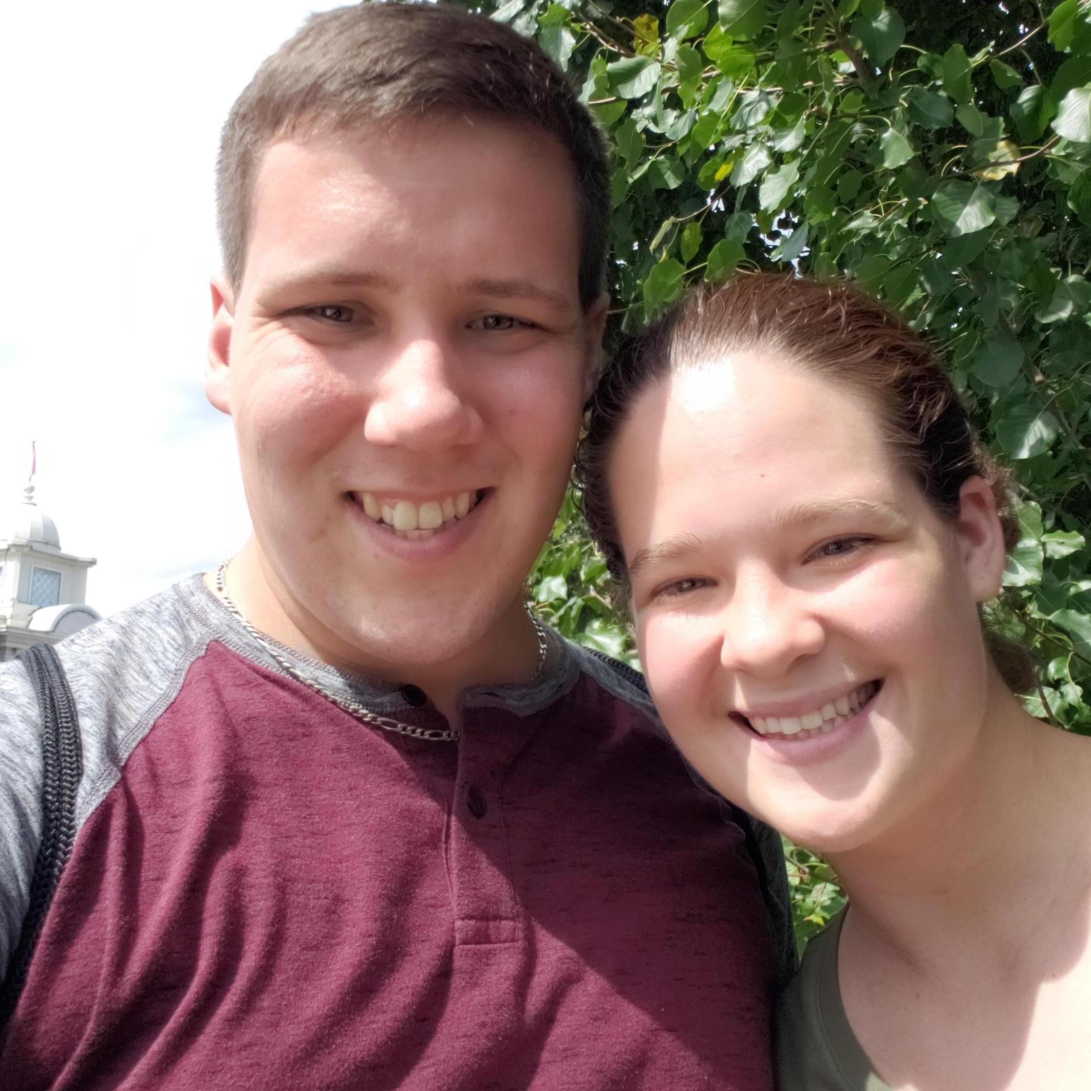 Neither one of us remember where this was taken...