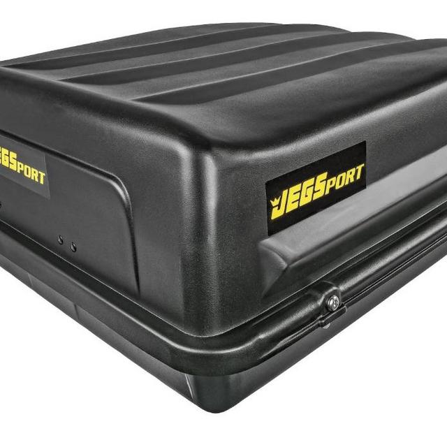 Rooftop Cargo Carrier, Heavy-Duty Weatherproof Lockable Hard Shell Storage w/110 lb. Carrying Capacity