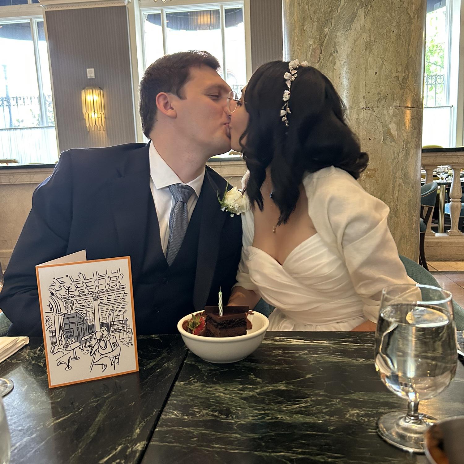 Wedding day celebration!