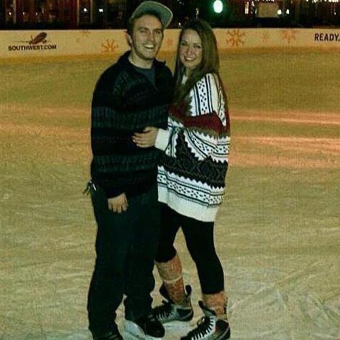 Ice skating in Denver