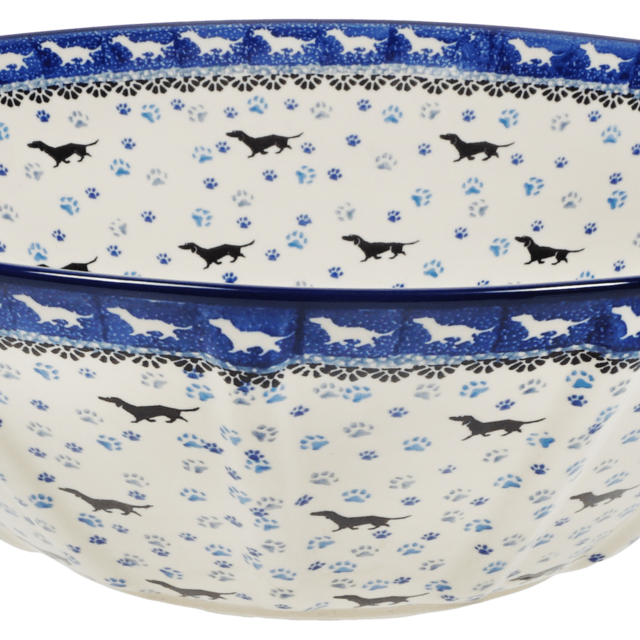 13.25" Serving Bowl (Wiener Dog Delight) | A846-2151X