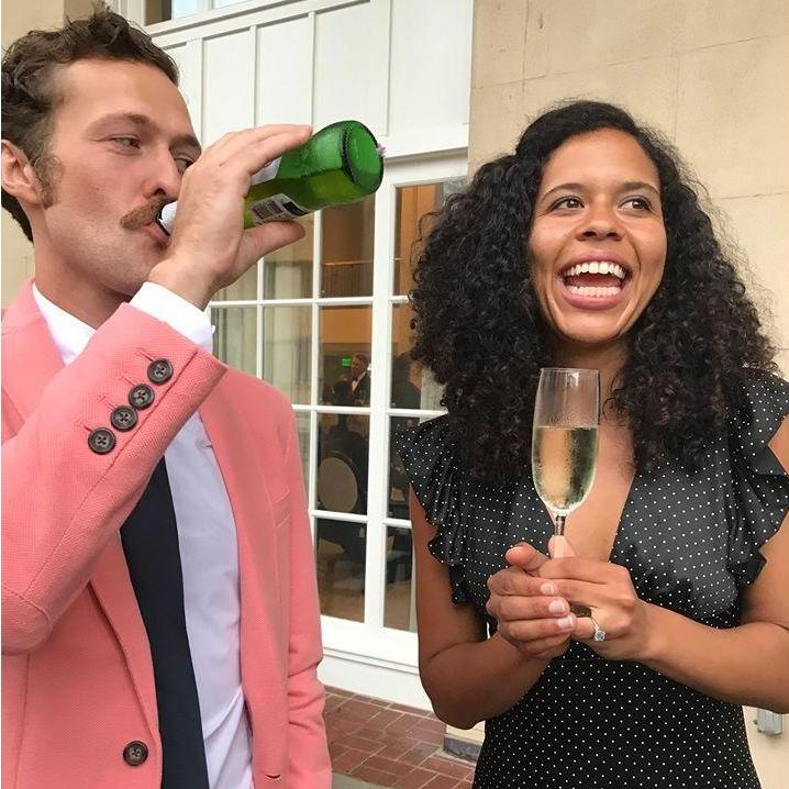 Us at Polly's Wedding - 2019