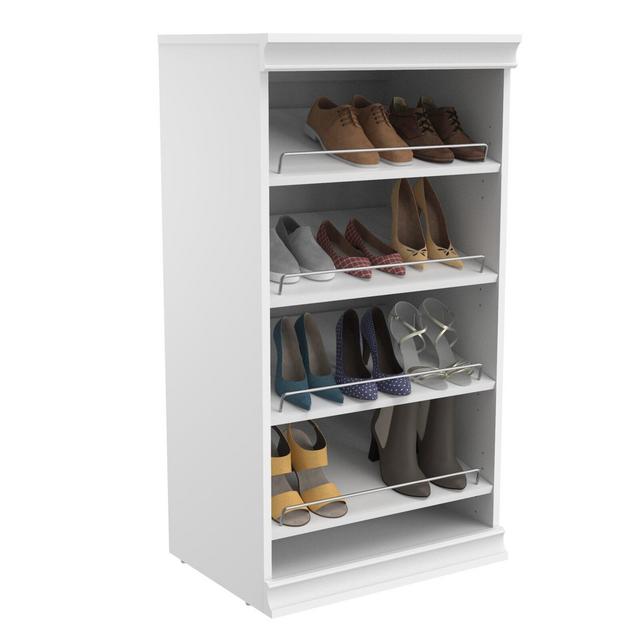 21.38" W Modular Storage Stackable Shoe Shelf Unit
