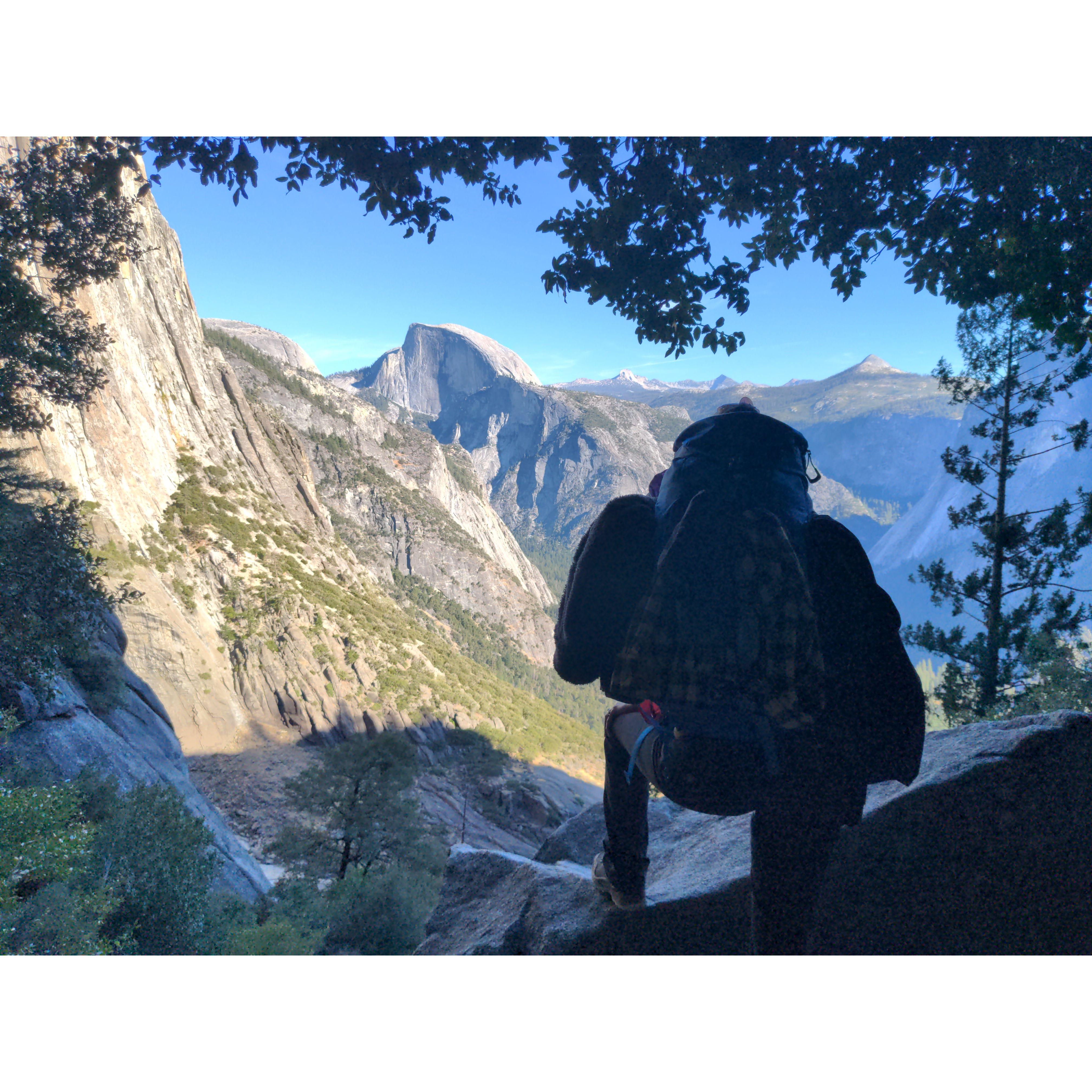 Yosemite National Park; Backpacking trip