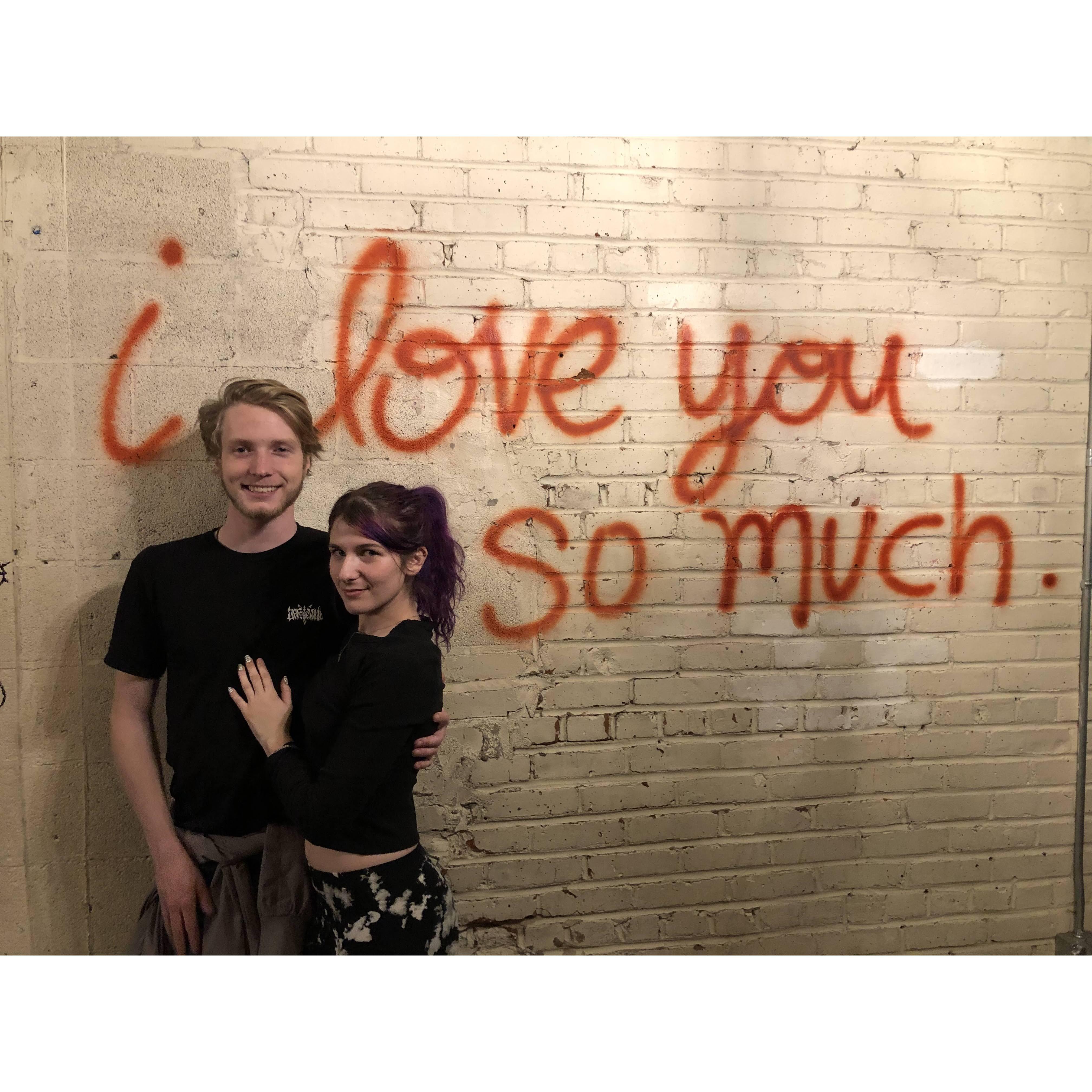 We had many fun nights out!