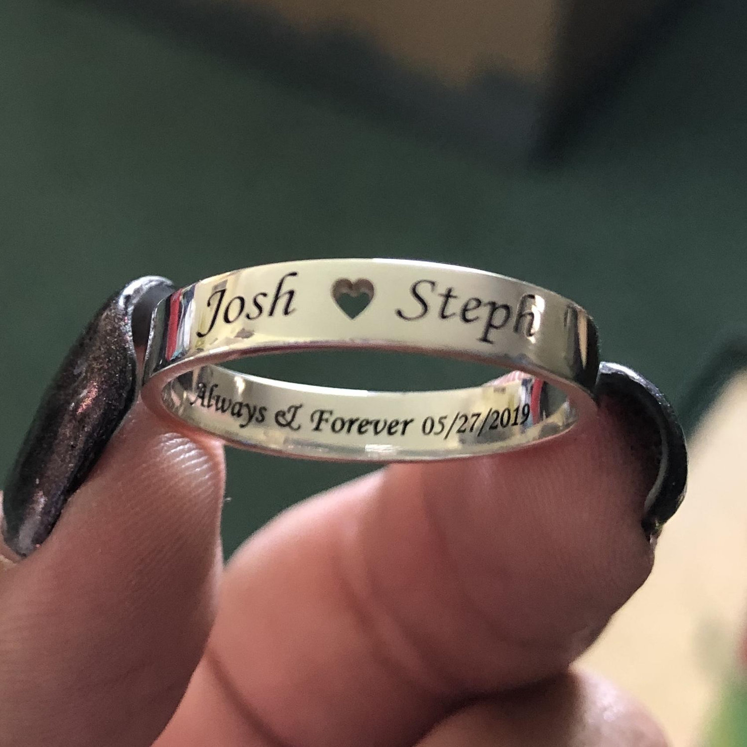 Our promise ring. π