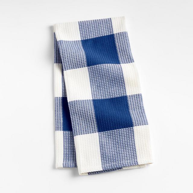Blue Buffalo Check Kitchen Towel