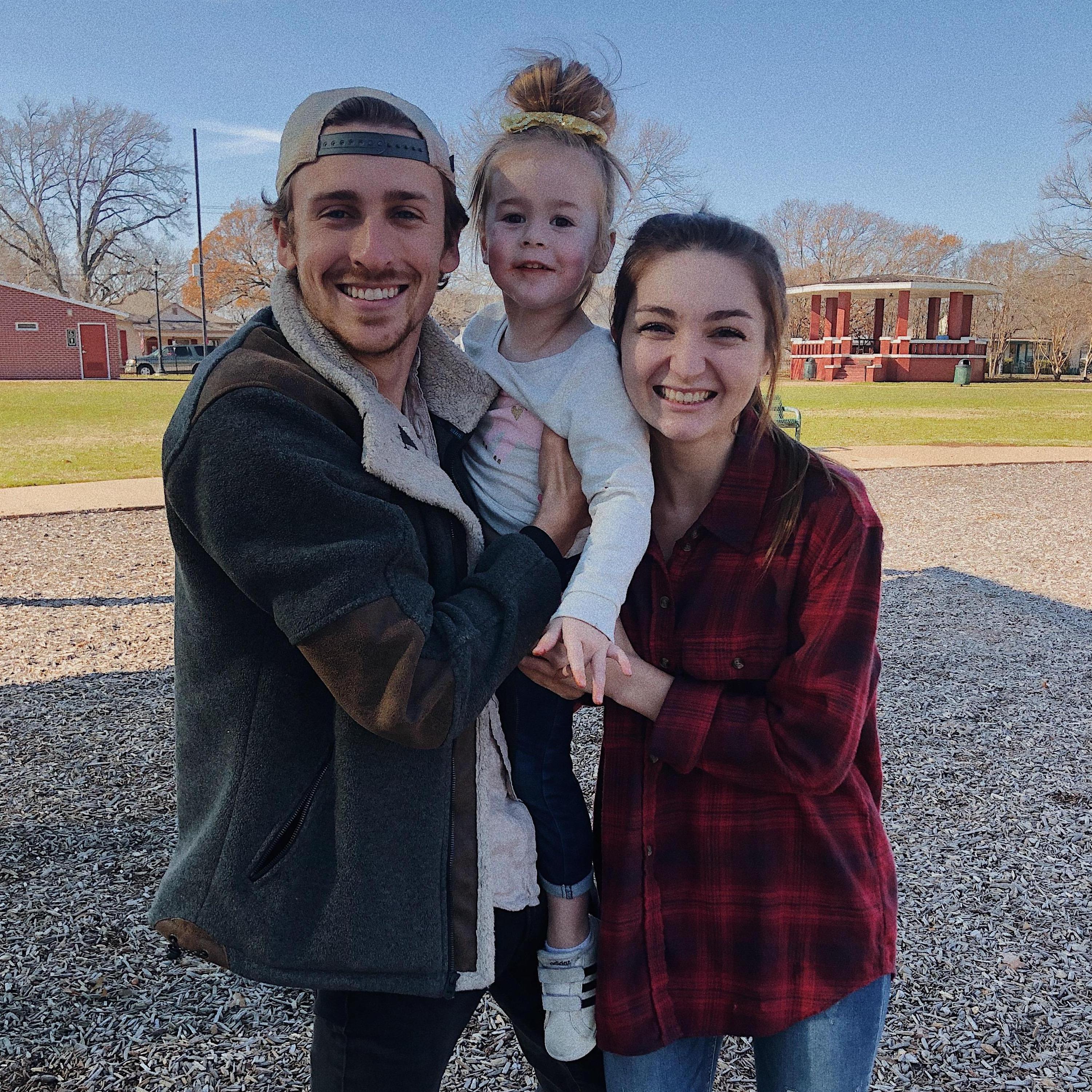 Uncle Eric & Emmi with the flower girl- 2019