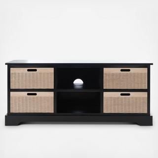 Landers 4-Drawer Media Stand
