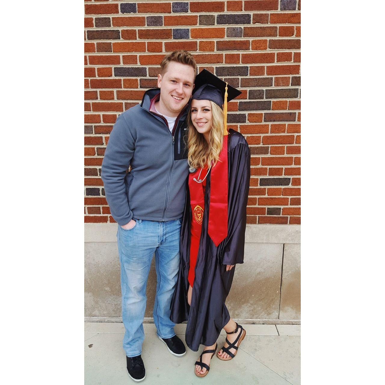 Rachels UC graduation April '18