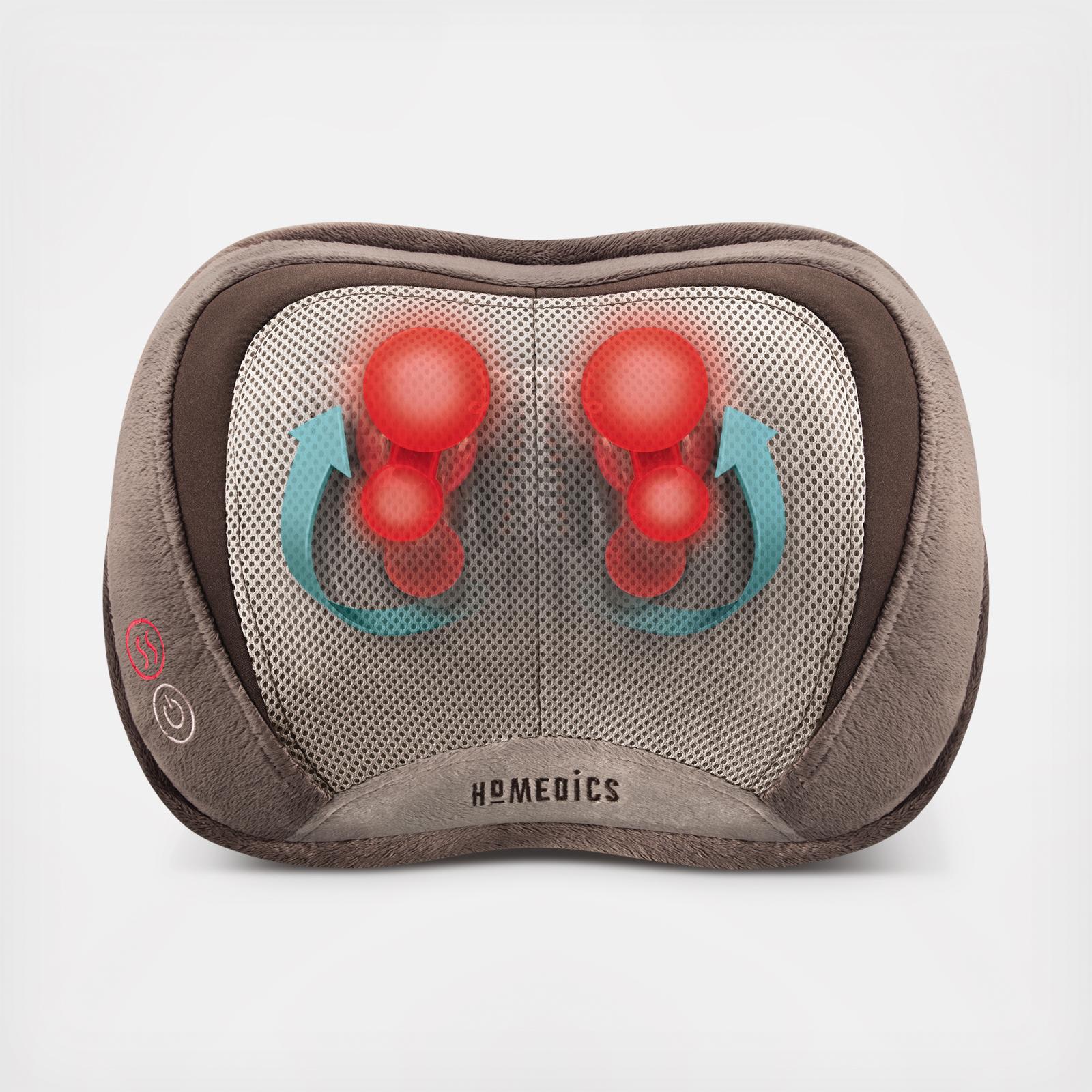 Soothing Heat Homedics Shiatsu Massage Pillow Review HoMedics Elite 3D  Shiatsu Vibration Massage Pillow With Heat