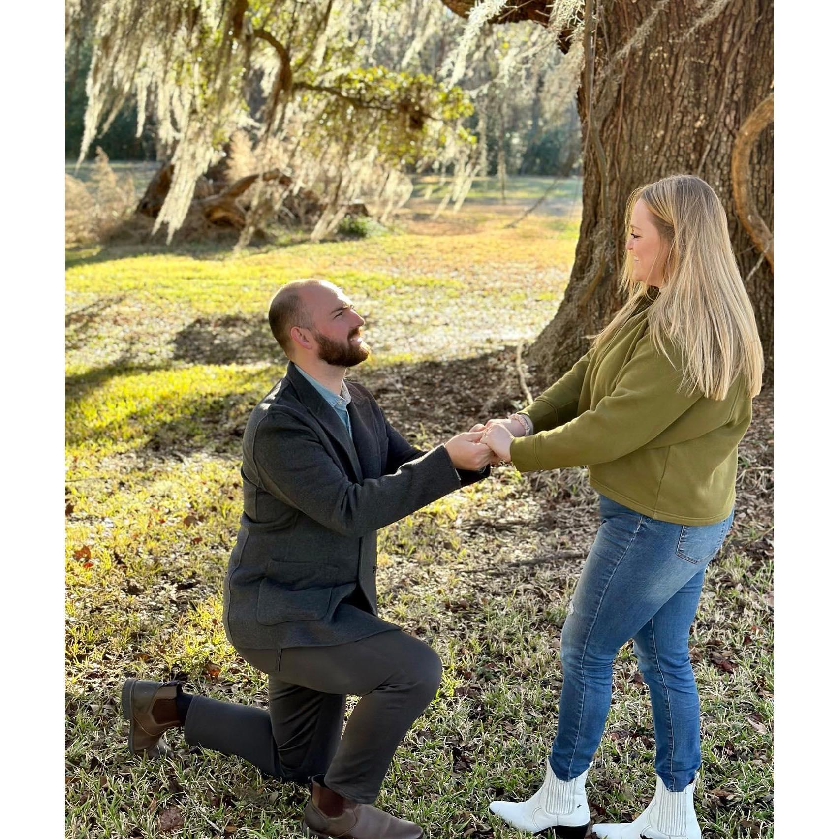 The Proposal - Savannah, Georgia January 15th, 2023