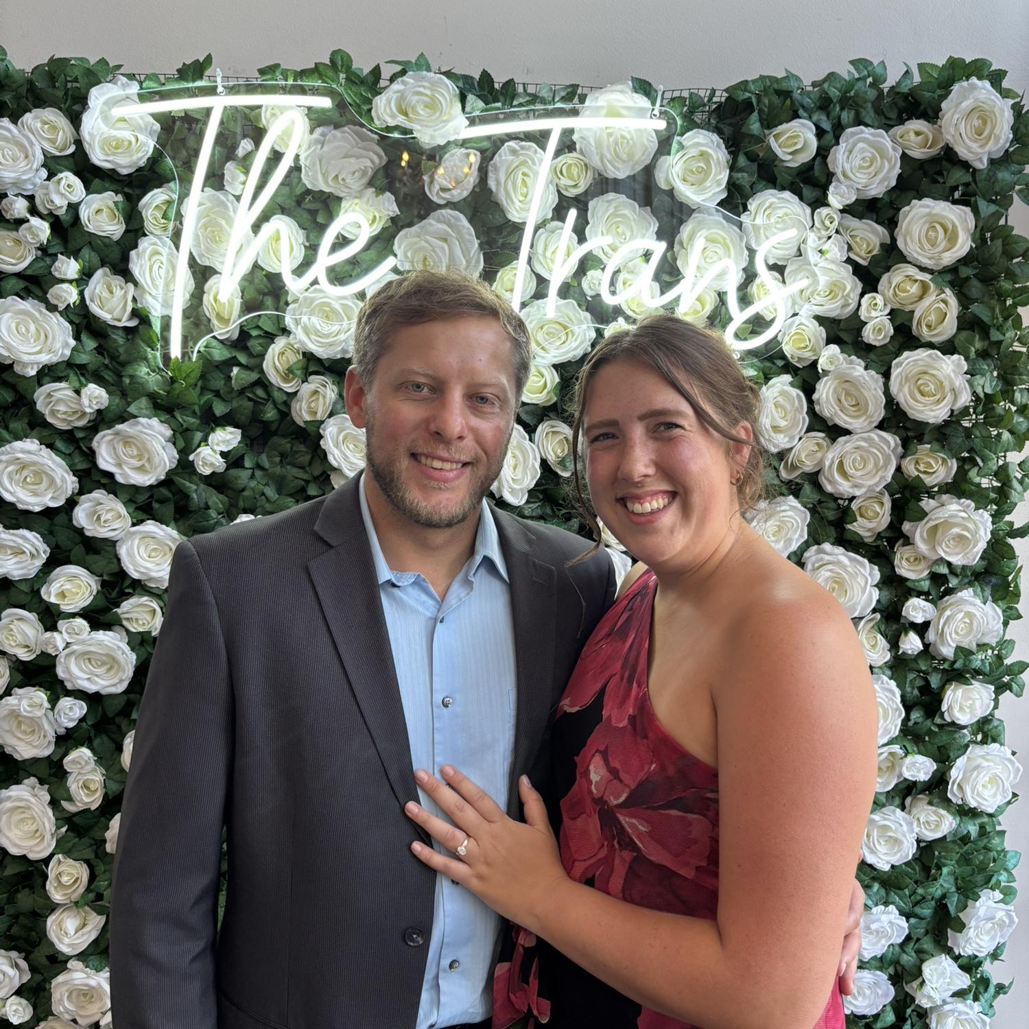 Celebrating cousin Kelli and her husband Tony!