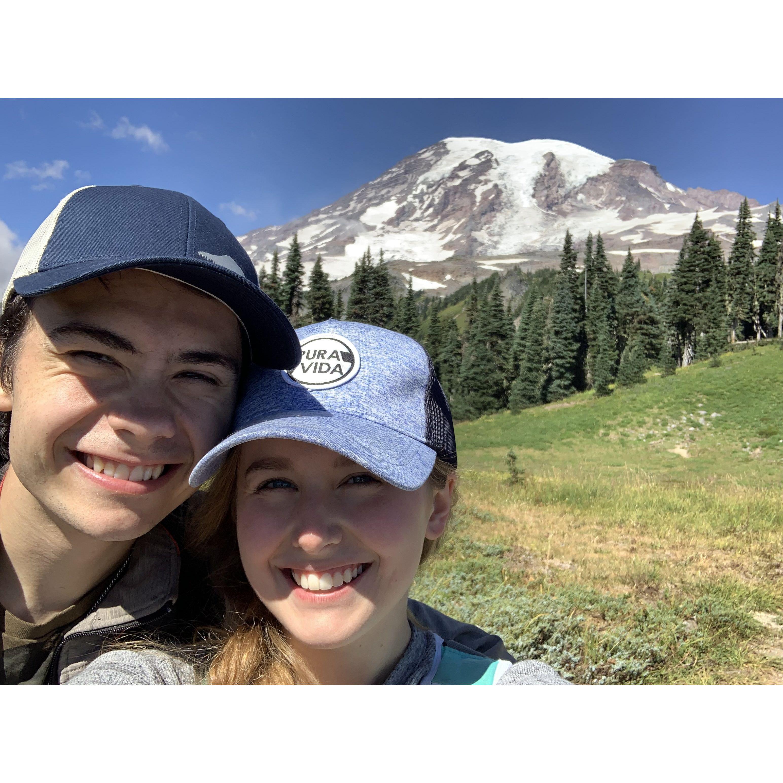 Hiked (part of) Mt. Rainer