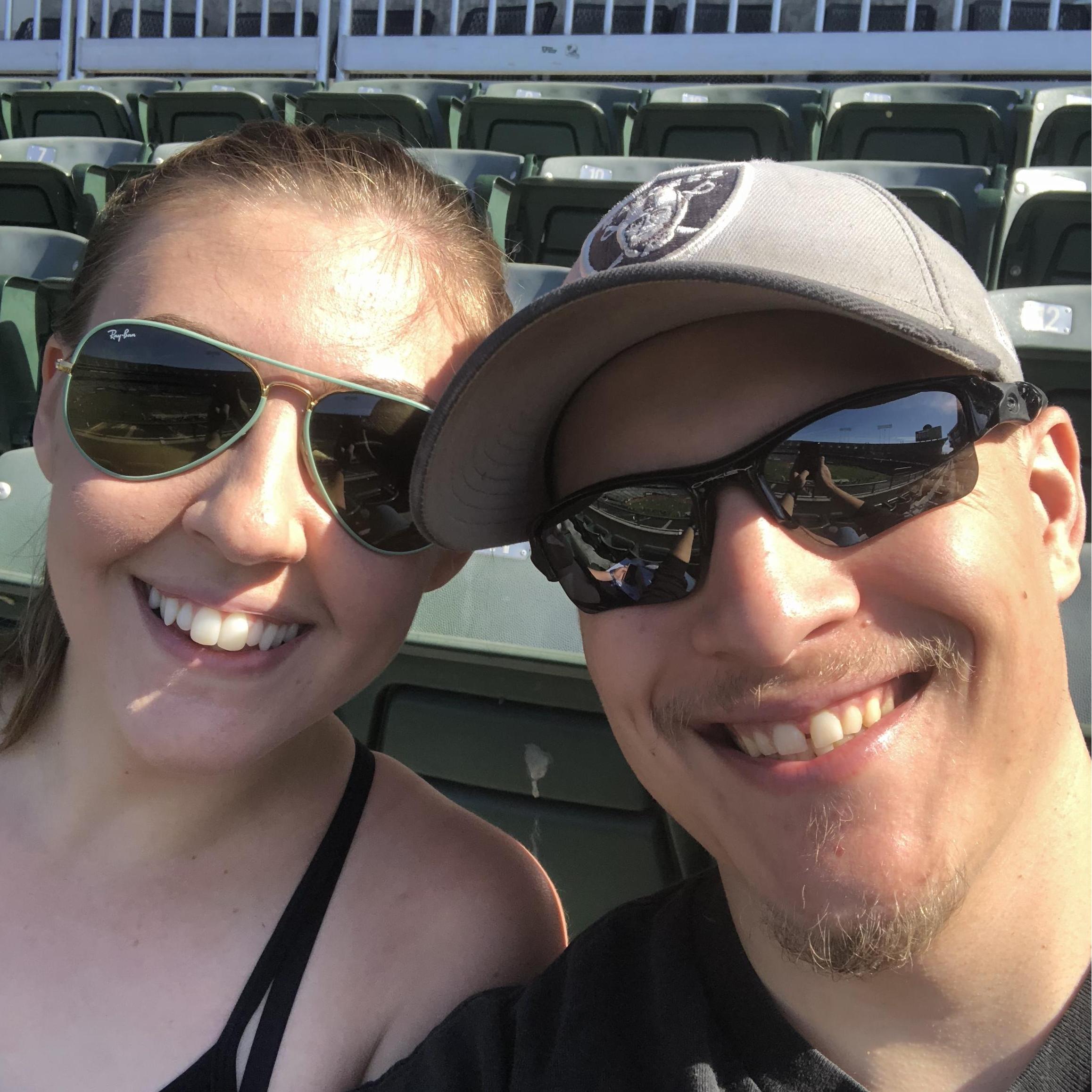 Our first Raiders game