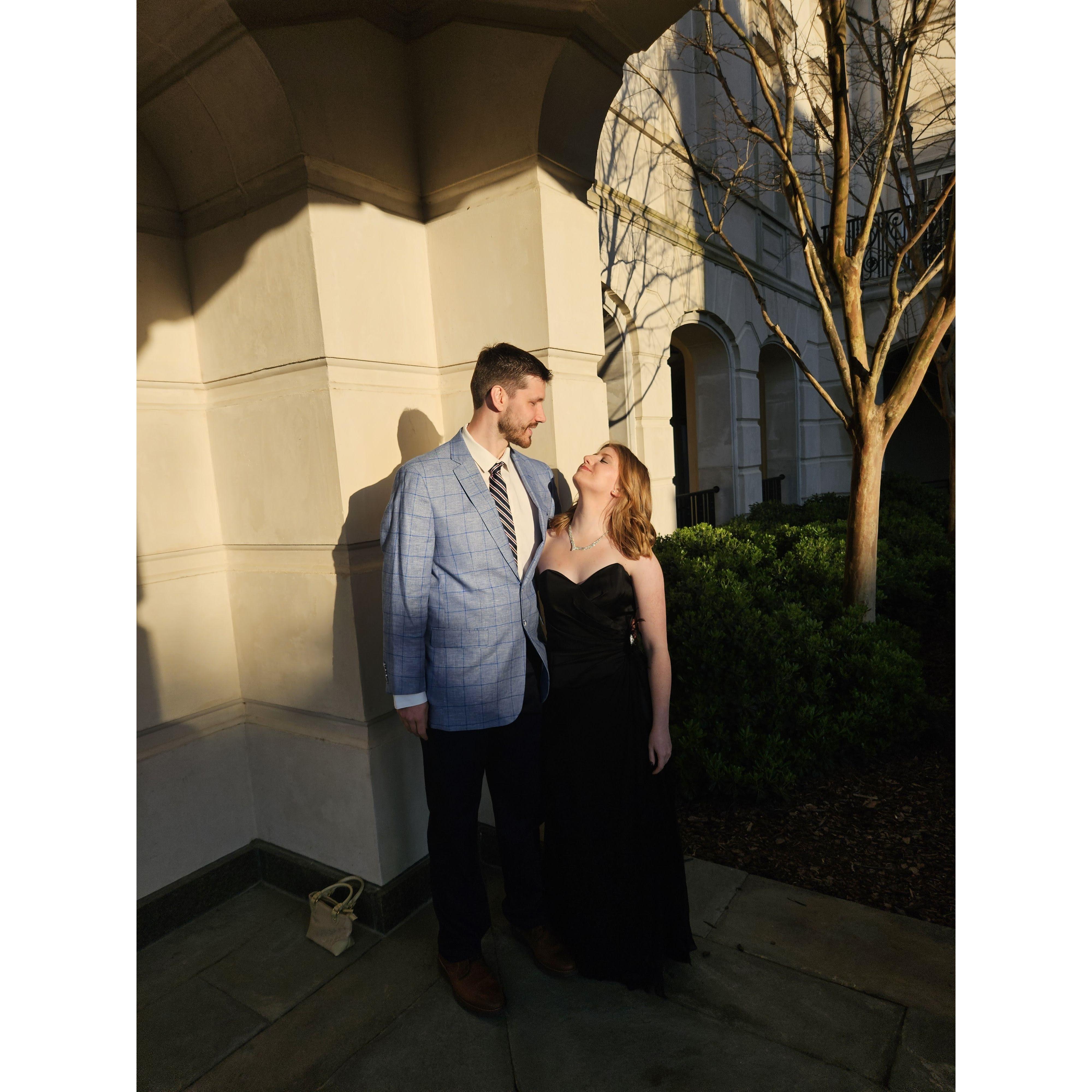 Our first formal together