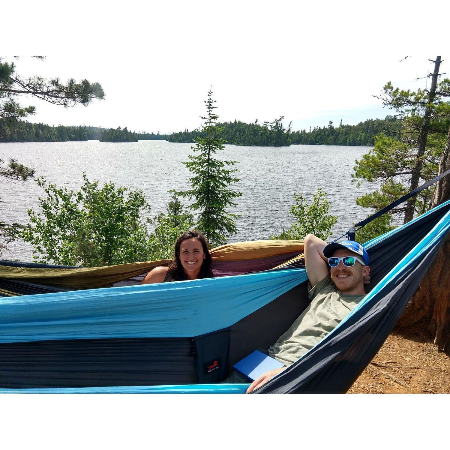 Lounging in the Boundary Waters!